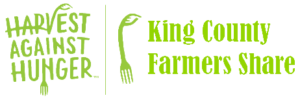 Logo - Harvest Against Hunger program King County Farmers Share