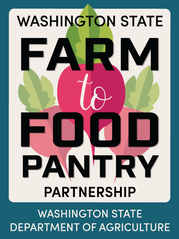 Farm to Food Pantry placard