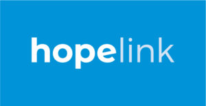 blue Hopelink logo