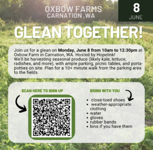 Oxbow Glean in June Flyer